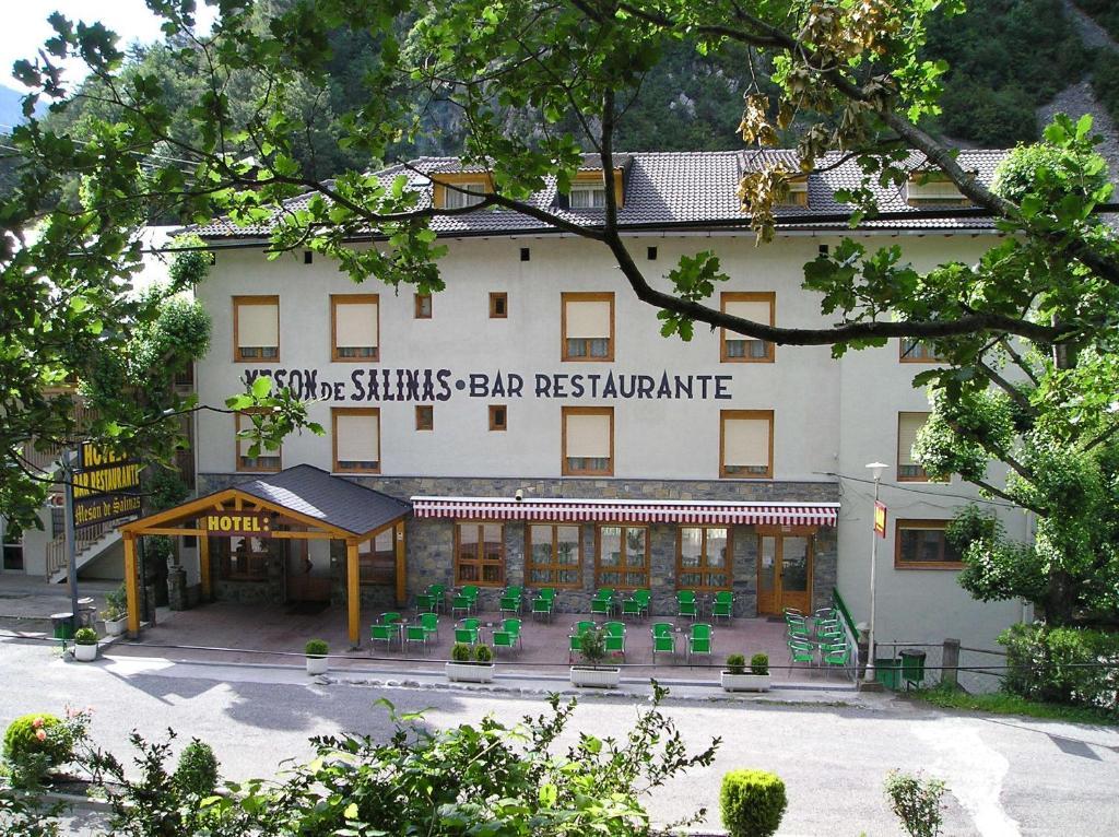 ホテル Meson De Salinas Salinas de Bielsa エクステリア 写真
